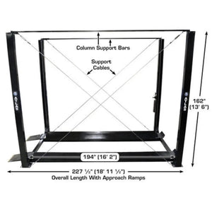 Atlas Garage PRO7000ST Super Tall 7,000 lb. Capacity 4-Post Lift
