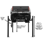 Atlas Garage Extra Tall/Extra Wide Portable Lift | Heavy Duty 4-Post Lift