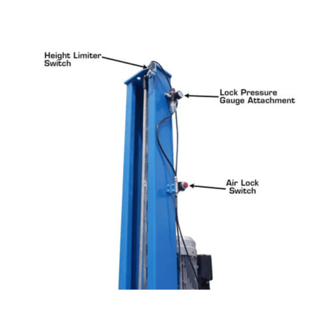 Atlas 414A 14,000 lb Commercial Grade 4 Post Alignment Lift