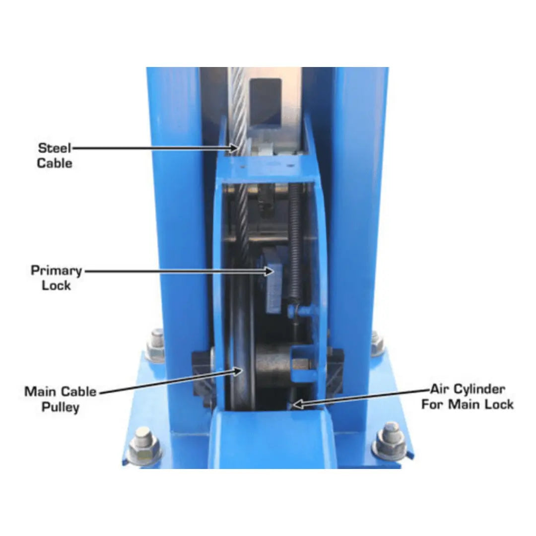 Atlas 414A 14,000 lb Commercial Grade 4 Post Alignment Lift