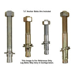Atlas Open Front Alignment Lift + RJ7000 ALI Certified Rolling Jack Combo