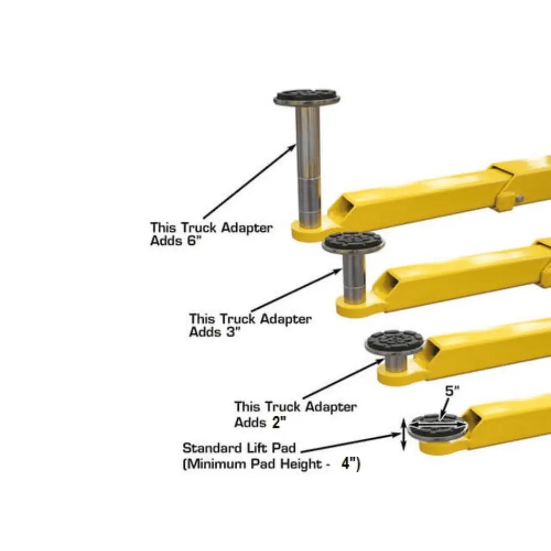 Atlas 9OHSC 2-Post Lift + Lawn Mower Adapter Combo