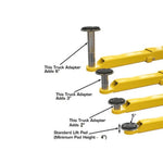 Atlas 9OHSC 2-Post Lift + Lawn Mower Adapter Combo