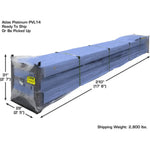 Atlas Platinum PVL14 4-Post Lift + RJ7000 Rolling Bridge Jacks ALI Certified Combo