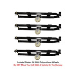 Atlas Garage Extra Tall/Extra Wide Portable Lift | Heavy Duty 4-Post Lift
