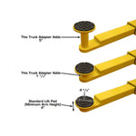 Atlas 9KBPX 9,000 lb Baseplate 2 Post Vehicle Lift
