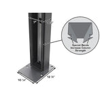 Atlas PREMIUM 408SL 4 Post Lift + RJ35 Sliding Jacks Combo