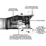Atlas Garage PRO8000EXT Extra Tall Portable Hobbyist 8,000 lb. Capacity 4-Post Lift