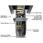 Atlas PREMIUM 408SL 4 Post Lift + RJ35 Sliding Jacks Combo