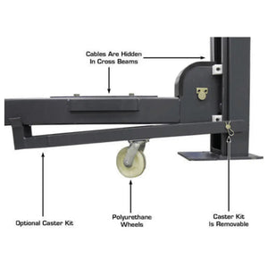Atlas 408SL Super Deluxe Portable Hobbyist 8,000 lb. Capacity 4-Post Lift