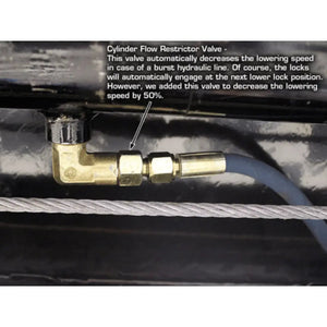 Atlas Garage PRO8000EXT-L Extra Tall/Extra Long Portable Hobbyist 8,000 lb. Capacity 4-Post Lift