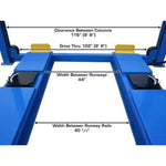 Atlas 414A 14,000 lb Commercial Grade 4 Post Alignment Lift