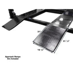 Atlas Garage Extra Tall/Extra Wide Portable Lift | Heavy Duty 4-Post Lift