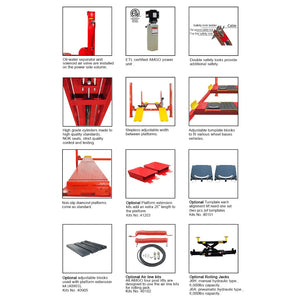 Amgo PRO-12A 12,000 lb 4 Post Lift