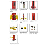 Amgo BP-10 10,000 lb 2 Post Lift
