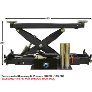 Atlas 414A Alignment Lift + RJ8 Rolling Jacks Combo