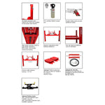 Amgo PRO-12ASX 12,000 lb 4 Post Alignment Lift