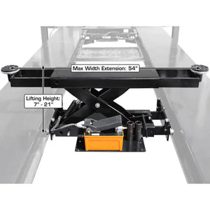 Atlas ALI Certified APEX9 4-Post Lift + RJ6 Rolling Bridge Jack Combo