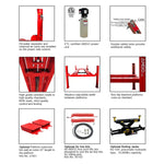 Amgo PRO-18 18,000 lb Heavy Duty 4 Post Lift