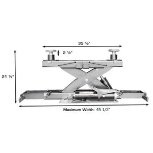 Atlas Platinum PVL14 4-Post Lift + RJ7000 Rolling Bridge Jacks ALI Certified Combo