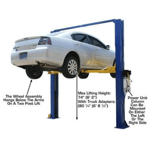 Atlas 9KOHX 9000 lb Overhead 2 Post Lift