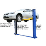 Atlas 9KBPX 9,000 lb Baseplate 2 Post Vehicle Lift