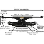 Atlas Garage PRO8000 4 Post Lift + RJ35 Sliding Jacks Combo