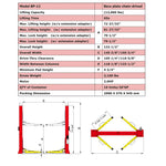 Amgo BP-12 12,000 Lb 2 Post Lift