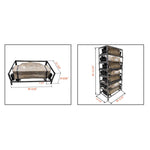 Amgo RJ-8A Automatic 8,000 lb Rolling Jack