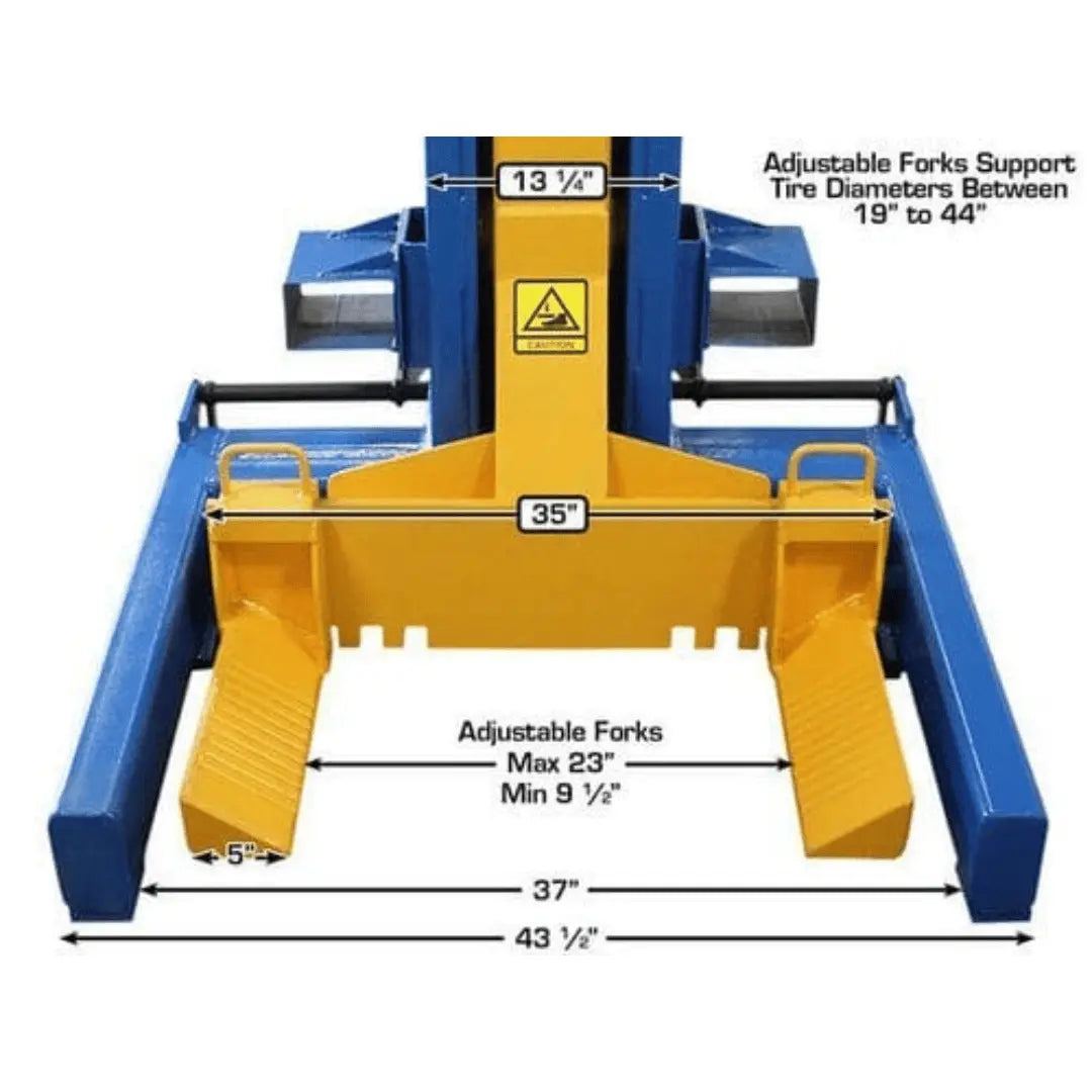 Atlas 99,000 LB. ALI Certified Battery Powered Mobile Column Automotive Lift System