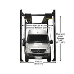 Atlas Garage PRO7000ST Super Tall 7,000 lb. Capacity 4-Post Lift