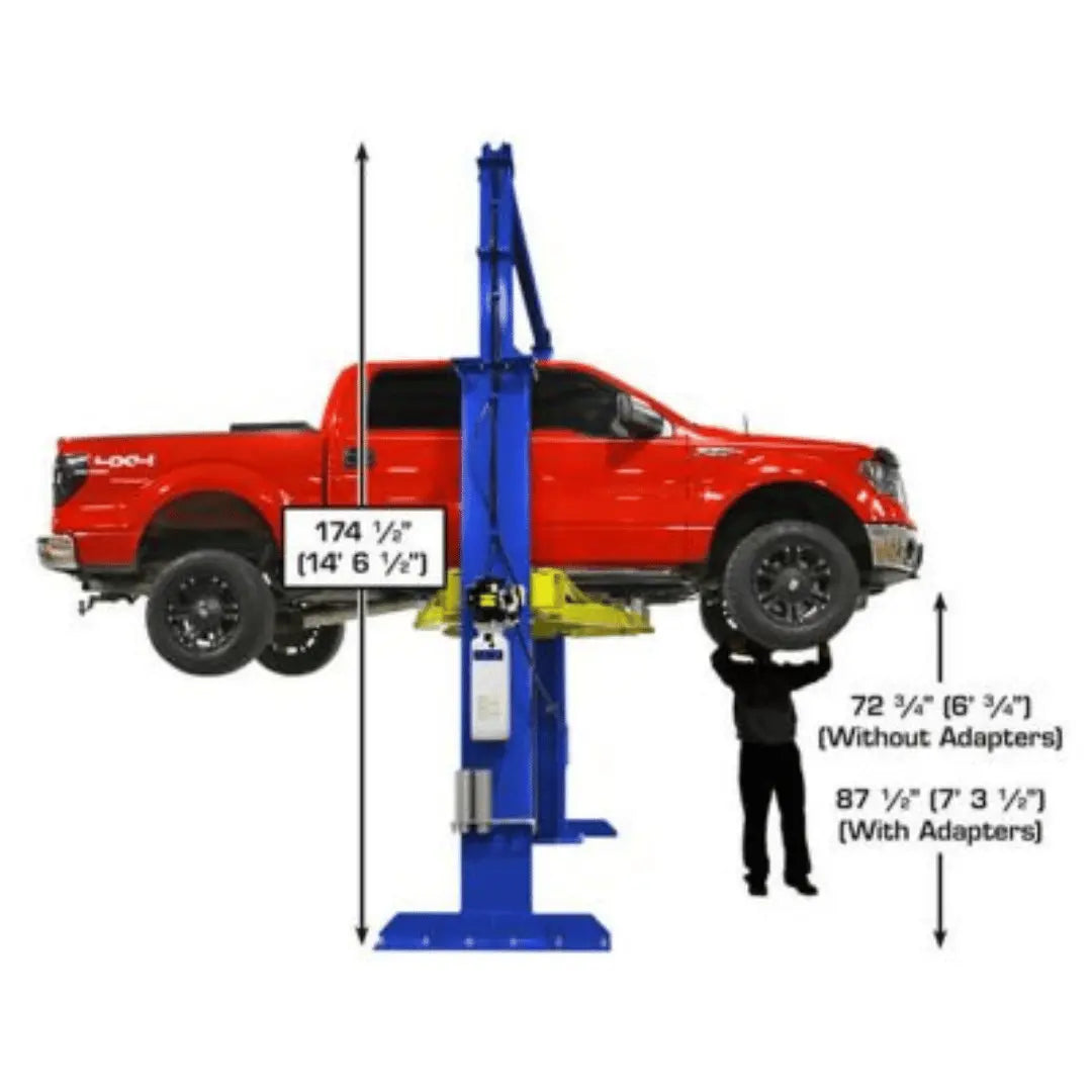 Atlas Platinum PVL15 ALI Certified Commercial Overhead 15,000 lb. Capacity 2-Post Lift