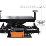 Atlas ALI Certified APEX9 4-Post Lift + RJ6 Rolling Bridge Jack Combo