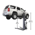 Atlas PSP-6000 6,000 lb Single Post Portable Car Lift