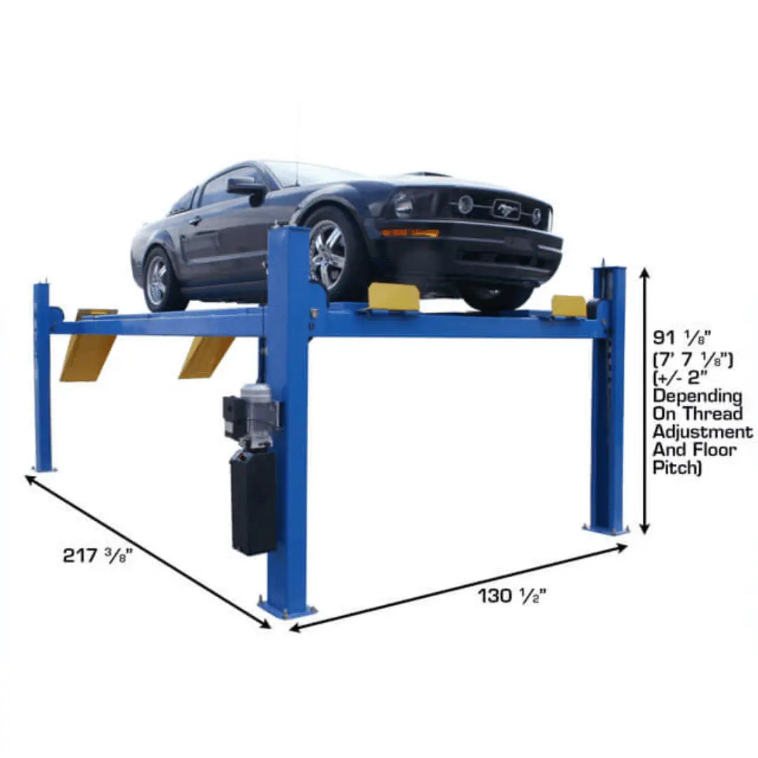 Atlas 414A 14,000 lb Commercial Grade 4 Post Alignment Lift