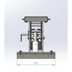 Katool KT-RJ50 Rolling Jack 5000 lbs Lifting Capacity - Fits KT-4H110 lift and the KT-4H850