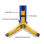 Atlas Platinum PVL12 ALI Certified Commercial Overhead 12,000 lb. Capacity 2-Post Lift