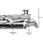 Atlas Platinum PVL14 4-Post Lift + RJ7000 Rolling Bridge Jacks ALI Certified Combo