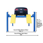 Atlas 414A 14,000 lb Commercial Grade 4 Post Alignment Lift