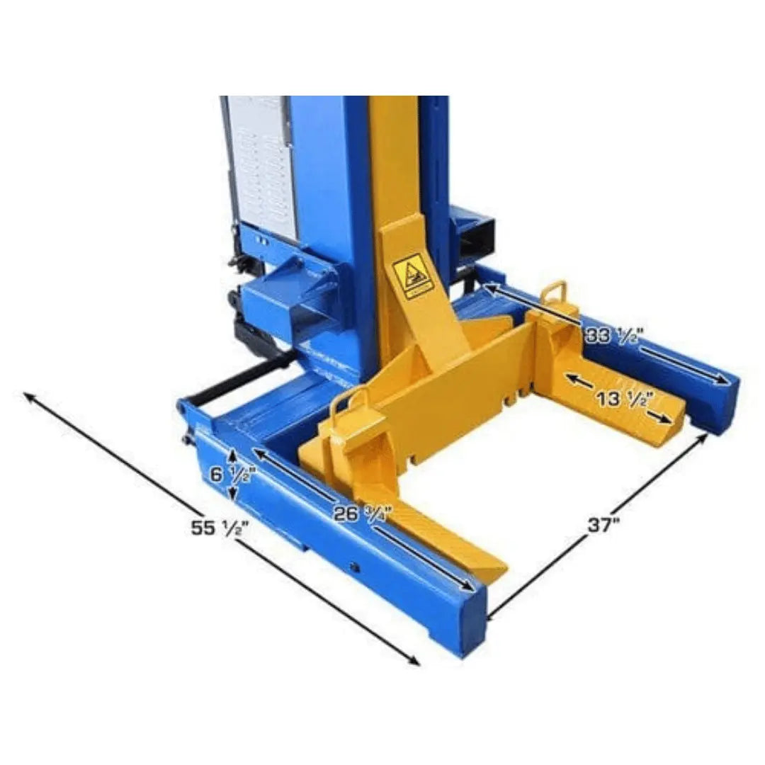Atlas 99,000 LB. ALI Certified Battery Powered Mobile Column Automotive Lift System