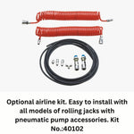 Amgo PRO-12SX 12,000 lb. 4 Post Lift Truck Service Combo