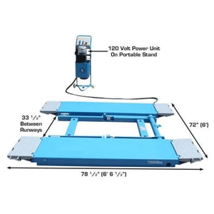 Atlas 7K-Kwik-Bay Portable Mid-Rise Scissor LIft 7,000 lb