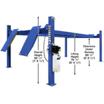 Atlas Platinum PVL14 14000 lb Certified 4-Post Lift