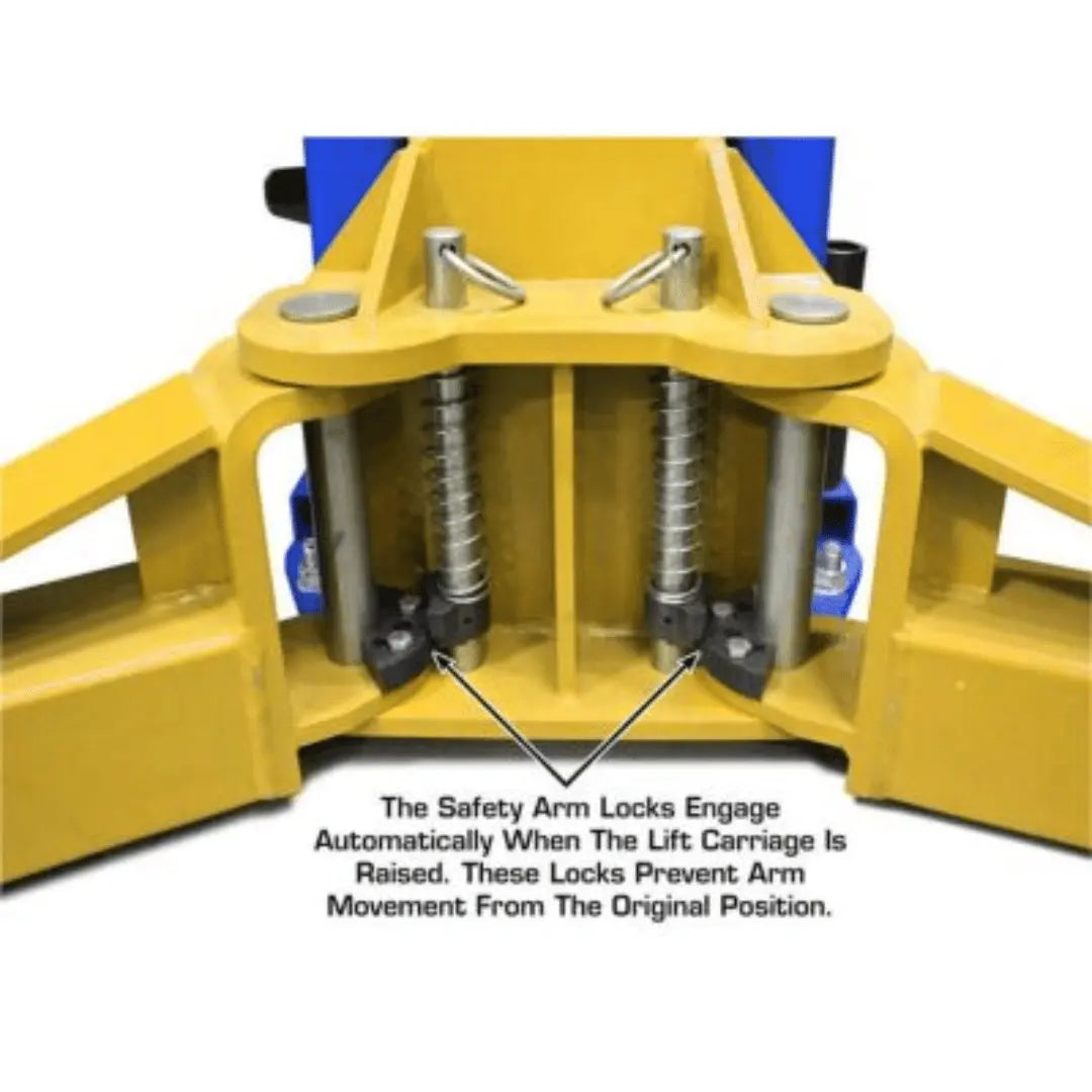 Atlas Platinum PVL12 ALI Certified Commercial Overhead 12,000 lb. Capacity 2-Post Lift