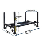 Valor VP8K-DX-XLT 8,000 lb 4 Post Deluxe Storage Lift