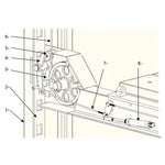 Katool KT-4H150 15,000 lbs 4 Post Alignment Lift With Rolling Jack