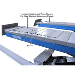 Atlas 12AWFSL 12,000 lb Capacity Alignment Scissor Lift with Wheels Free Lifts