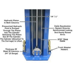 Atlas PV12PX Commercial Grade Overhead 12,000 lb. Capacity 2-Post Auitomotive Lift