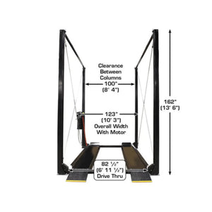 Atlas Garage PRO7000ST Super Tall 7,000 lb. Capacity 4-Post Lift