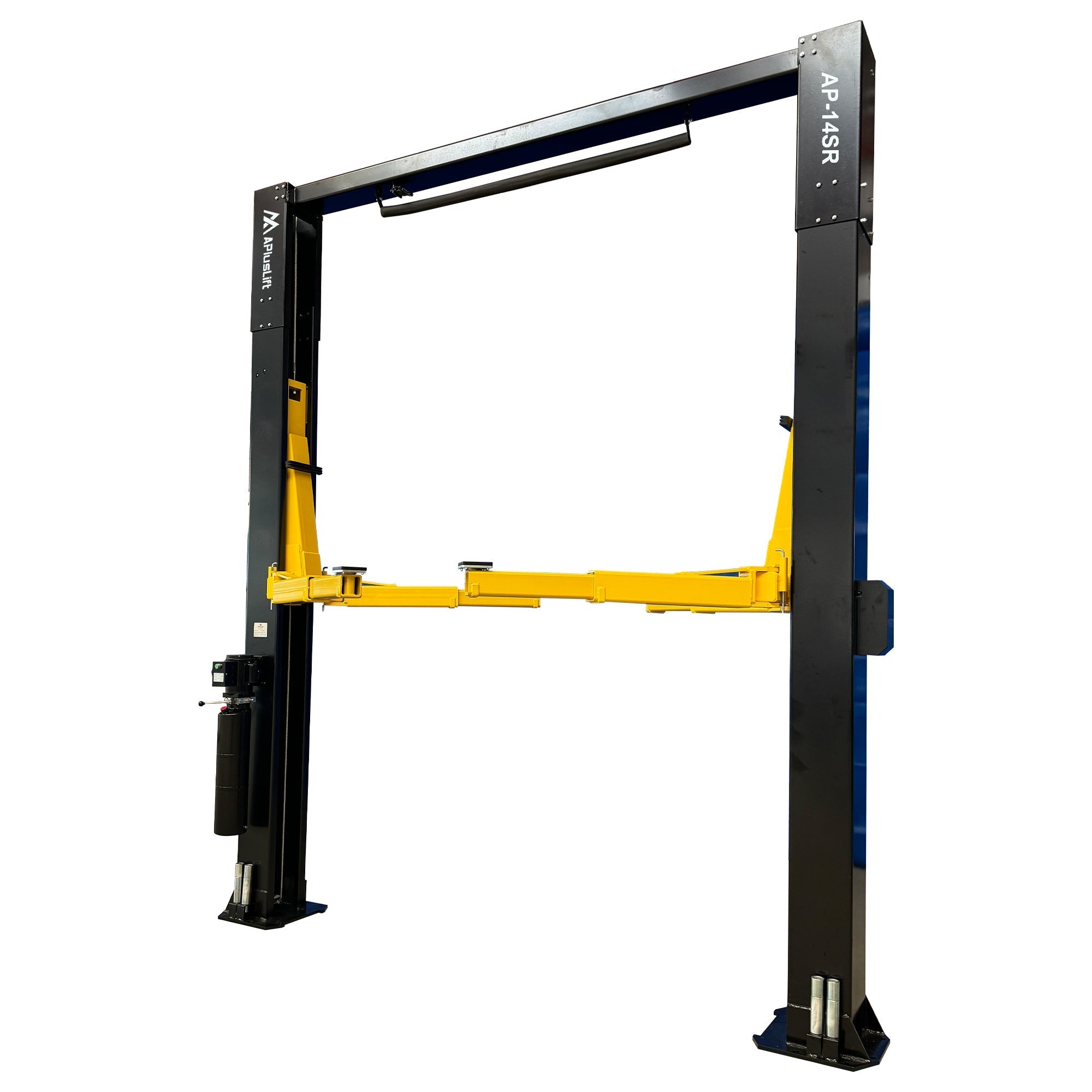APlusLift 14000LB 2-Post Overhead Single Release Direct Drive Car Lift with A 3-Year Warranty - AP-14SR